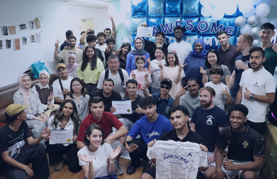 International students in Kuala Lumpur