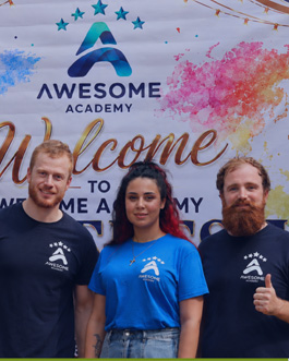 Awesome Academy winter English camp learning highlight